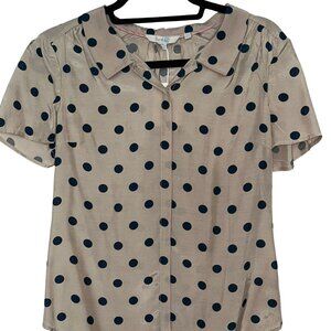 NWT Lightweight Boden Polka Dot Shirt